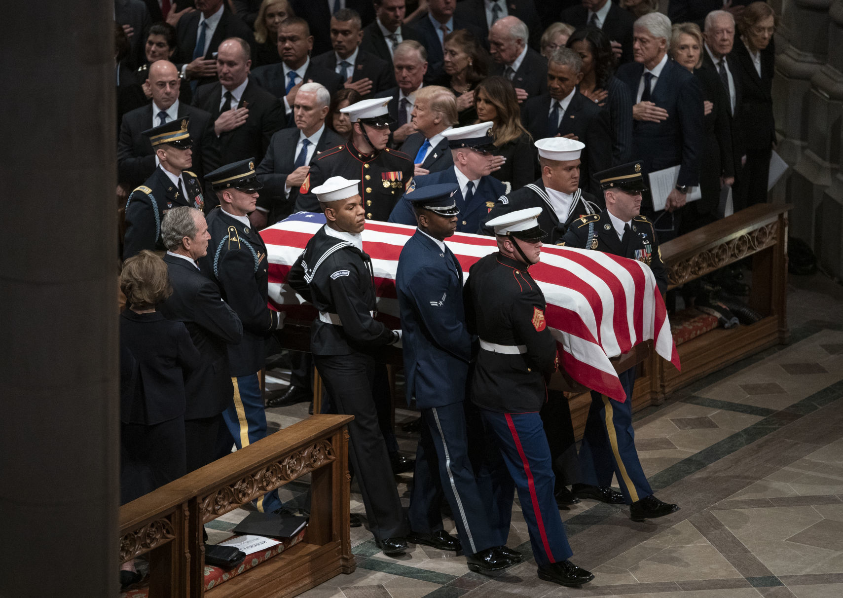 APTOPIX George HW Bush